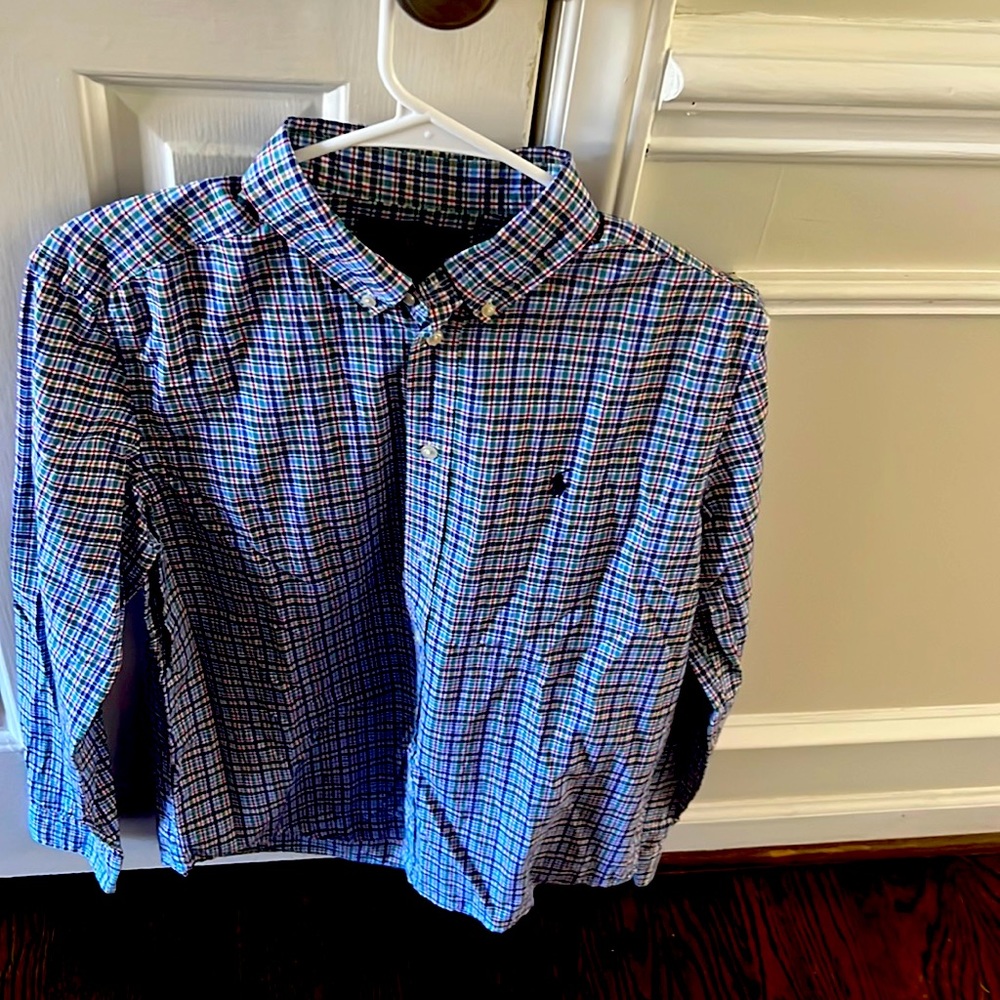 Ralph Lauren button down shirt. Size 18-20, boys xl